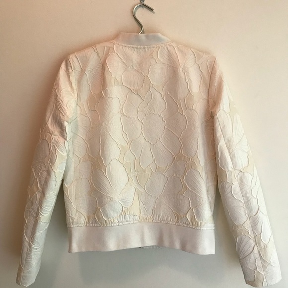 Banana Republic | Bomber Jacket | Floral Jacquard - Picture 4 of 8